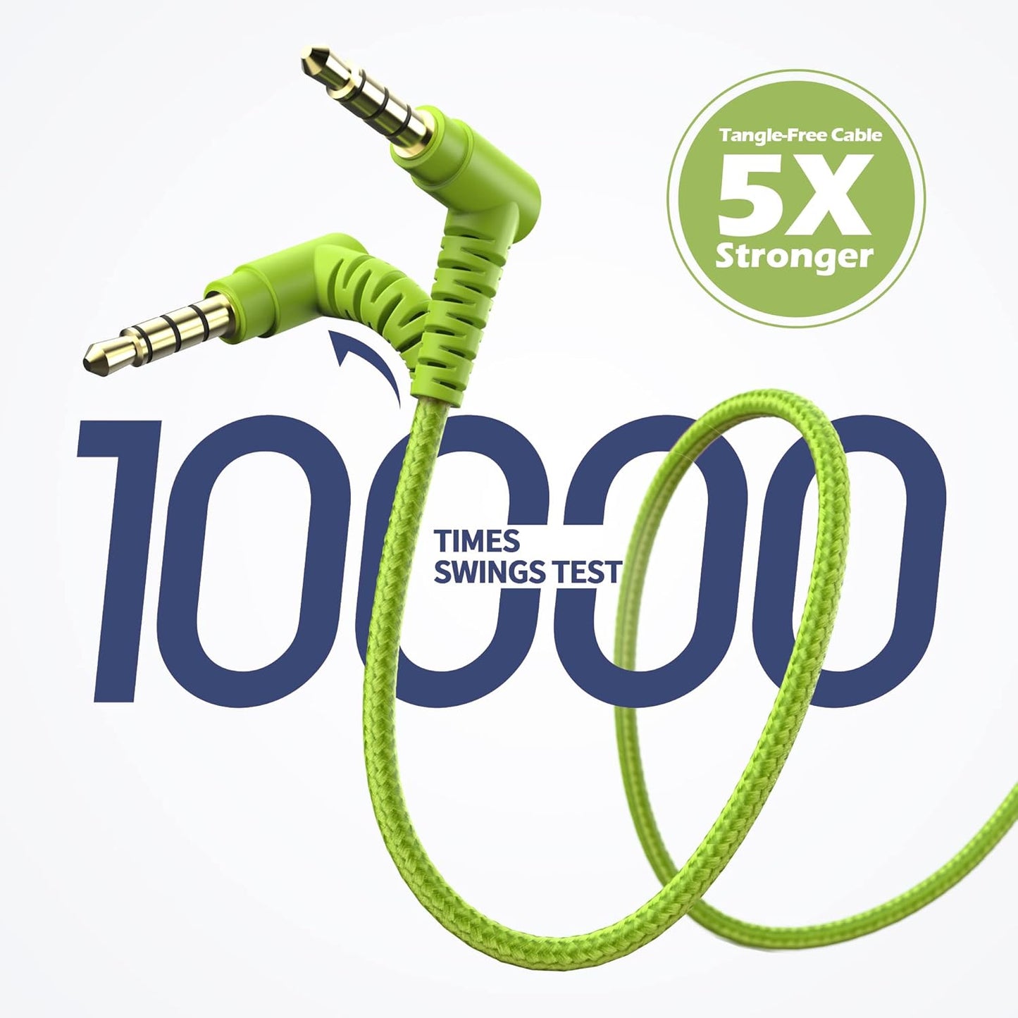 AILIHEN Kids Headphones, I35 On-Ear Headphones for School, Safe Volume 93dB, HD Mic Stereo Headphone for Kid Girls Boys, Foldable 3.5mm Wired for Chromebook, Laptop, Computer, Tablet (Blue Green)