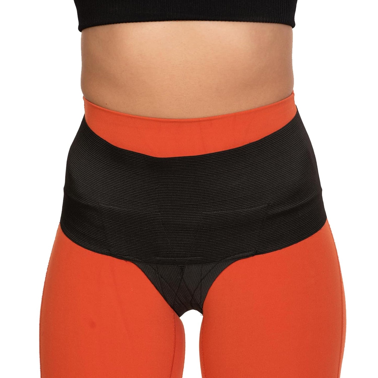 Women’s Pelvic Orthotic Support Belt ― Uterus Girdle for Prolapsed Bladder | Vulvar Varicosities | Postpartum Recovery | Dysfunction Pain Relief - High Waist (Black - Small)