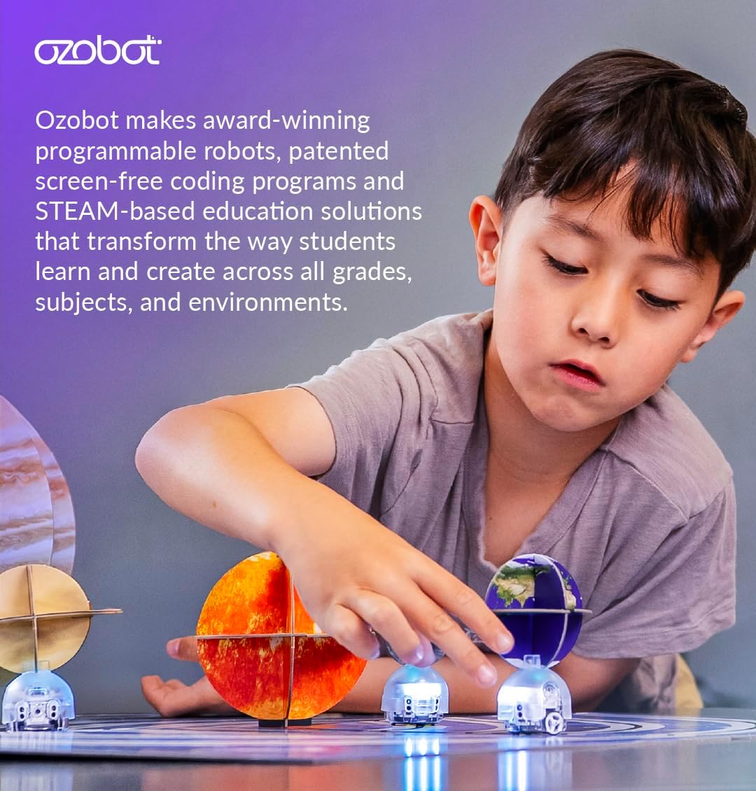 Evo Classroom Kit (18 Bots): Interactive Coding Robot, Kids Ages 5+, Includes 18 Evo Robots, Color Code Markers, Charging Cradle, Bot Stickers, Access to 700+ STEAM Lessons, Educators & Parents