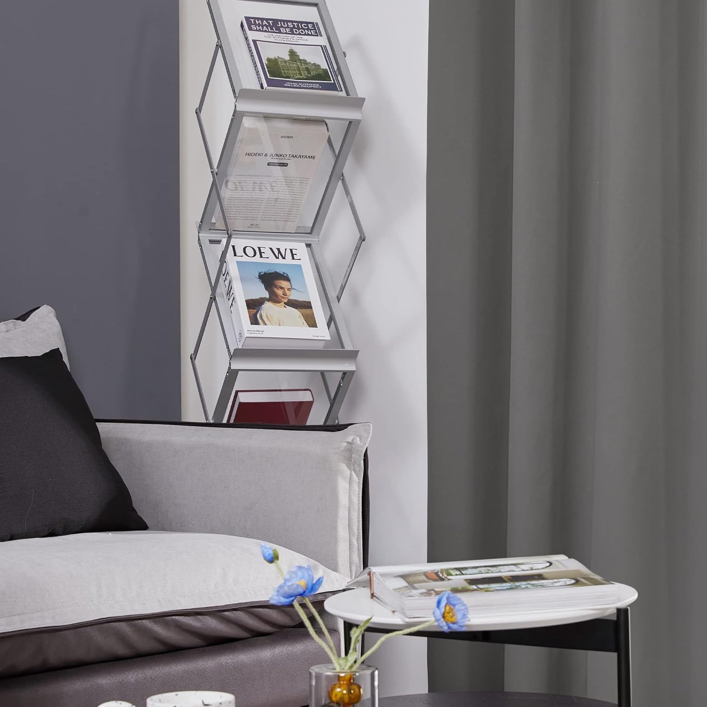 Deconovo Blackout Curtains, Room Darkening Thermal Insulated Window Drapes, Noise Reducing, Grommet Top, 2 Panels 52W x 84L Inch Machine Washable for Bedroom Living Room Nursery Light Grey