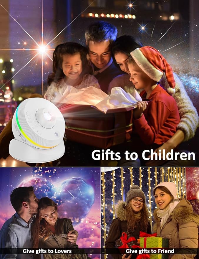 [6th Gen Upgraded] Meteor Galaxy Projector, 13 in 1 Planetarium Star Projector Galaxy Night Light with Realistic Starry Sky Constellation Nebula for Kids Bedroom Living Room Ceiling Decor