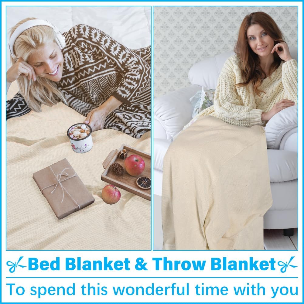 Oversized Turkish Beach Towel Blanket XXL Cotton Sandproof Towels Boho Woven Extra Large Big Sand Free Giant Throw Thick Blankets Huge Quilt XL Picnic Camping Necessities Cloud For Adult Gifts Beige