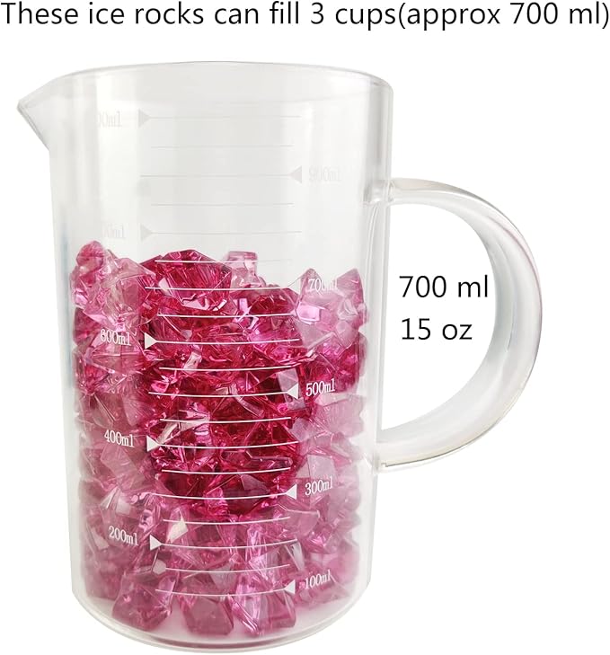 HappyFiller 15 OZ Burgundy Fake Ice Rocks Crystal Acrylic Gem Stone for Glass Vase Fillers,Candle Holder Decor, Wedding Centerpieces,Crafts,Dessert Table Decorative Scatter,Party,Home Accents