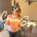 Custom Neon Signs for Wall Decor, Personalized Your Own Neon Name Sign Customizable for Bedroom Wedding Birthday Party Decorations Custom Neon Sign
