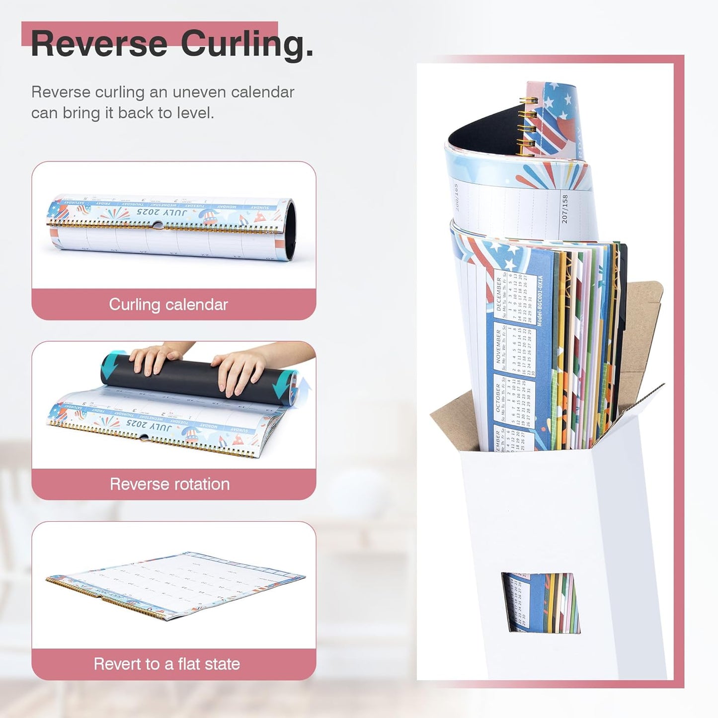 Wall Calendar 2025-2026 Large with Spiral Bound, 18 Month Big Calendar from Jul 2025 to Dec 2026, Vertical Large Monthly Desk Calendar 2025-2026 for Wall, Calendario 2026 (17"x22")