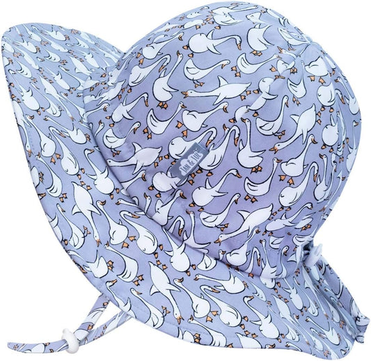 JAN & JUL Adjustable Cotton Floppy Sun Hat with 50+ UPF Protection for Boys