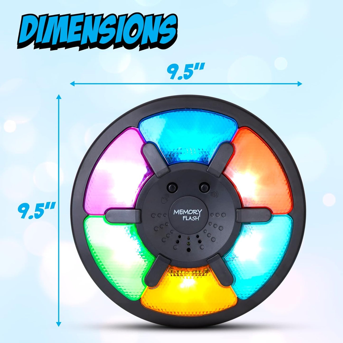 Point Games Handheld Memory Game, Kids Electronic Games, Sequence Fun for Kids with Lights & Sounds, Brain Challenge for Boys & Girls Ages 8+