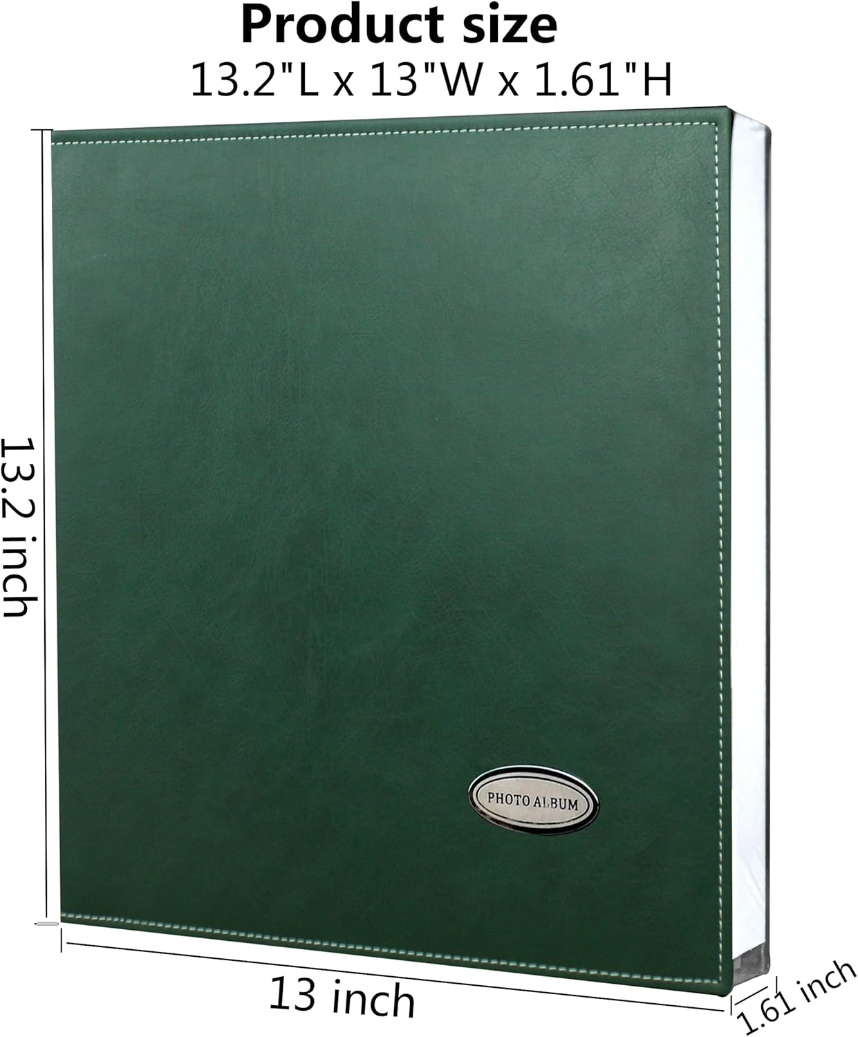 Self-Adhesive Photo Album, Dust-free, glue free and waterproof Scrapbook Album, Family album, Leather Cover, Hand Made DIY Albums Holds 3x5, 4x6, 5x7, 6x8,8x10 photos