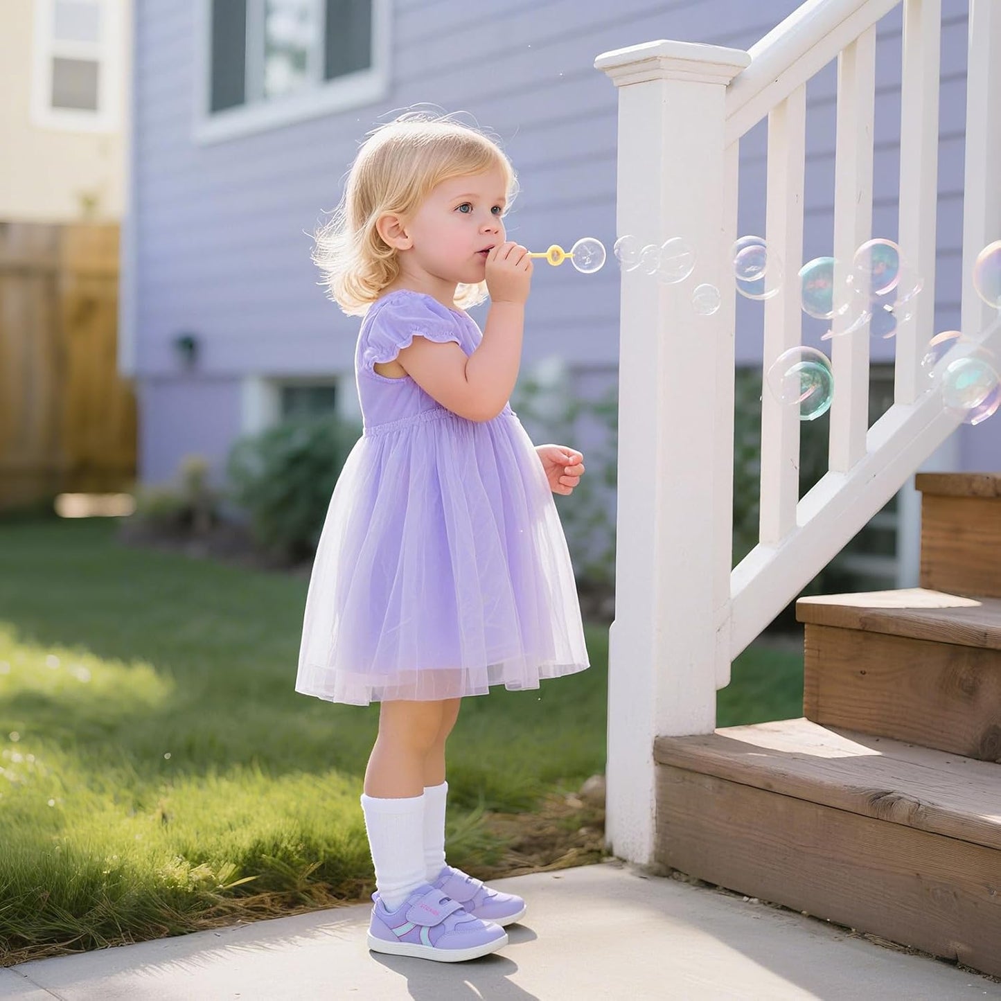 Toddler Wide Toe Box Barefoot Shoes Boys Girls Sneakers Kids Tennis Shoes Preschool Non Slip Lightweight Comfortable First Walking Shoes Running Outdoor Activities