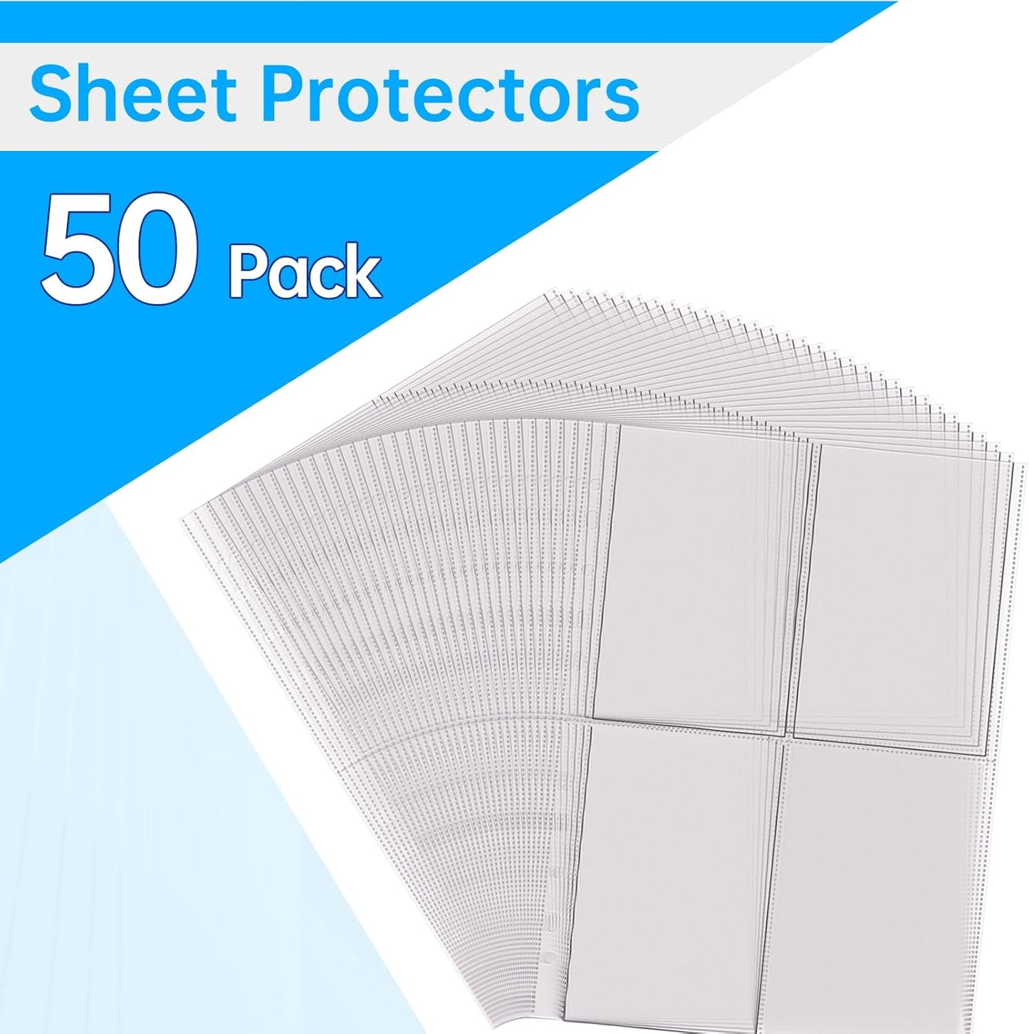 Tamfile Large 4x6" 400 Pocket Album, Fireproof Photo Binder with Plastic Sleeves (50 Pages), Waterproof Heavy Duty Photo Portfolio Folder with Clear Sheet Protectors, Each Page Holds 8 Pictures