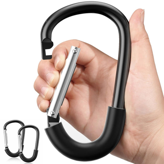 SURDOCA Stroller Hooks, 2Pcs Large Stroller Hooks for Bags, Universal Stroller Clips and Hooks, Mommy Hook for Stroller Heavy Duty, Stroller Accessories for Mom