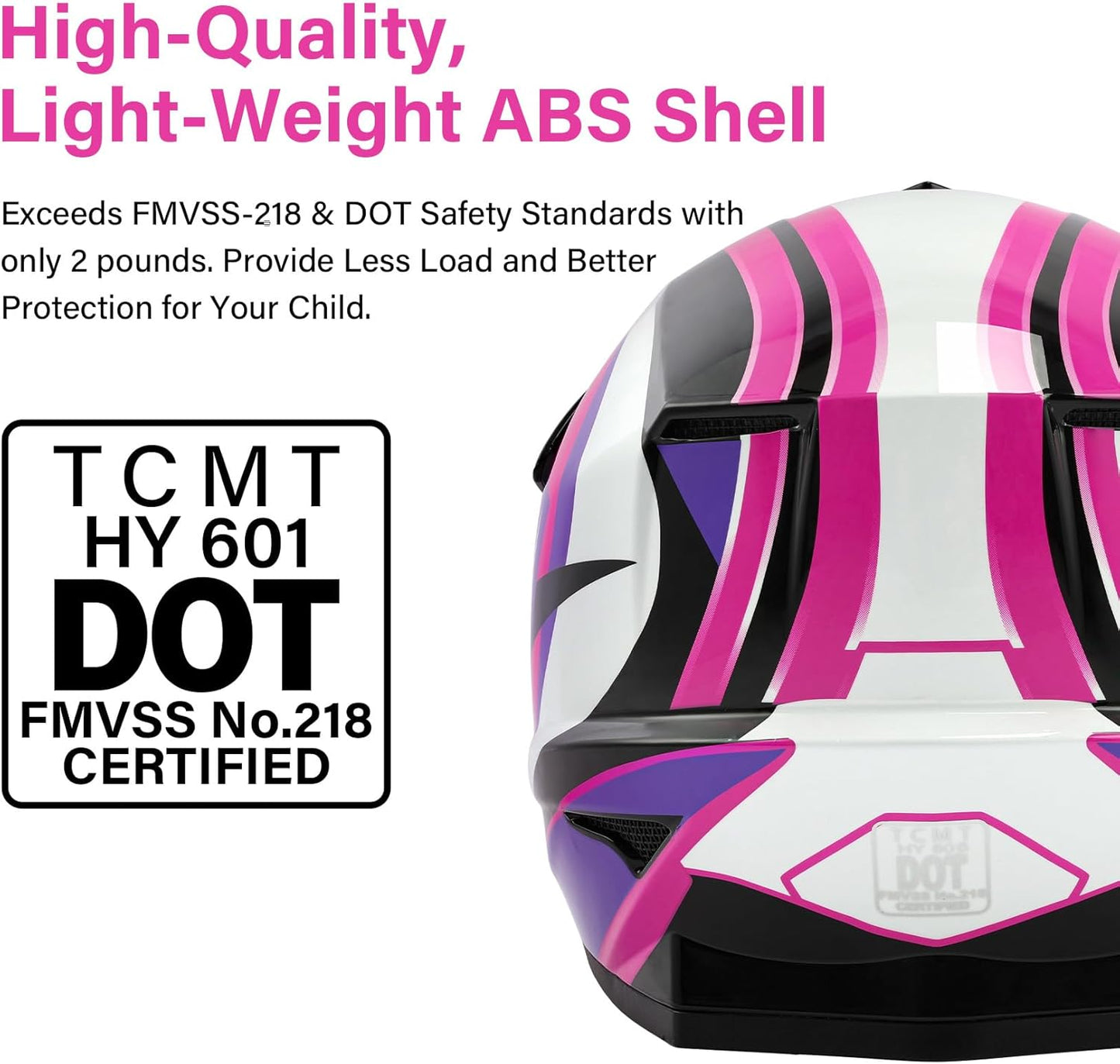 TCMT Dot Youth & Kids Motorcycle Off-Road Helmet Full Face Motocross Street Dirt Bike Mountain Bike BMX MX ATV Helmet+Goggles+Gloves New