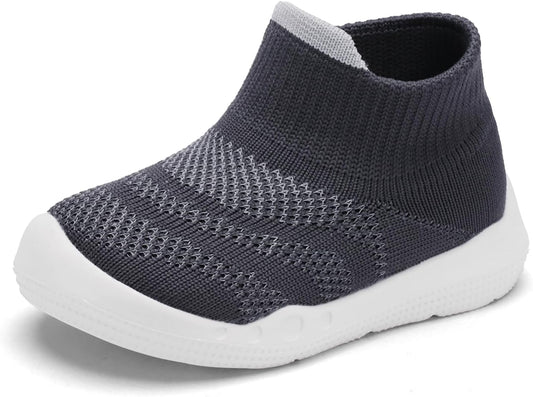Engtoy Baby Shoes & Socks - Non-Slip Breathable Slippers with Soft Rubber Sole - Baby Boys & Girls Slip On Sneakers