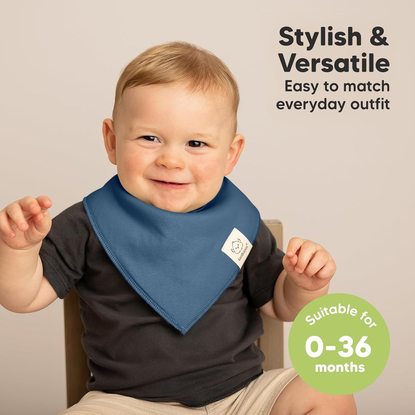 10-Pack Organic Baby Bandana Bibs for Girls - Super Absorbent Triangle Baby Bibs for Drooling and Teething Infant, 100% Cotton Extra Soft for Newborn, Infant 0-36 Months (Brave)