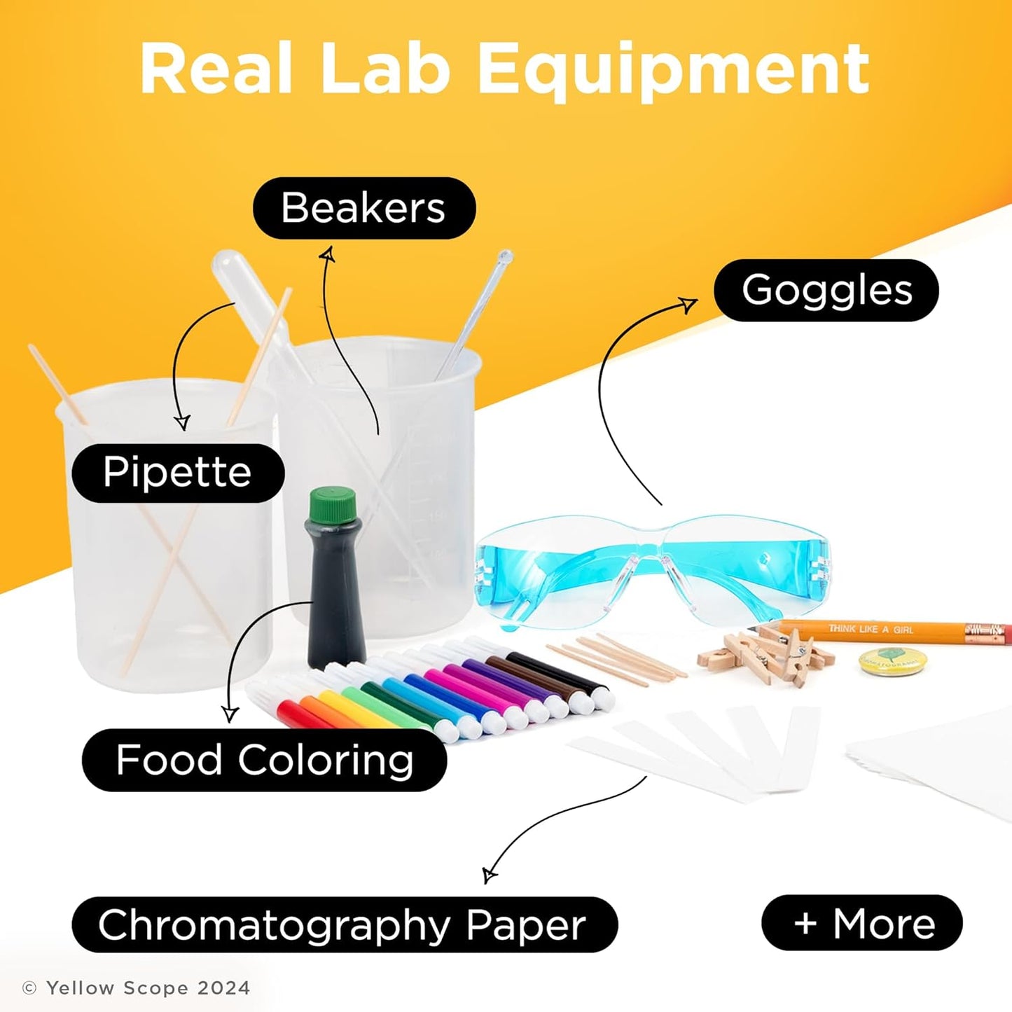 Paper Chromatopgraphy Science Kit for Kids, Toddler Activities, Preschool Learning Activities, STEM Kits for Girls and Boys, Educational & Fun for Ages 8 to 12