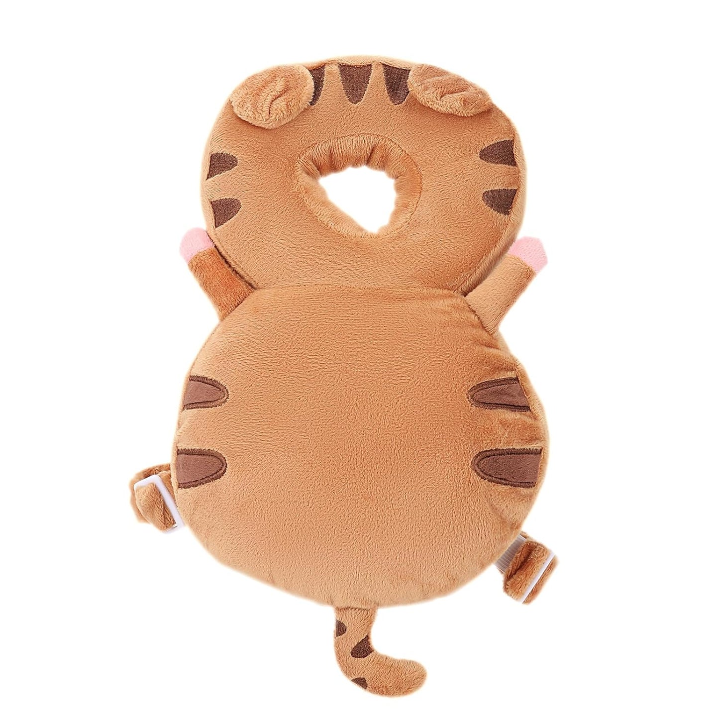 Baby Head Protection Backpack - Soft & Comfortable, Cute Cartoon Design, Tiger