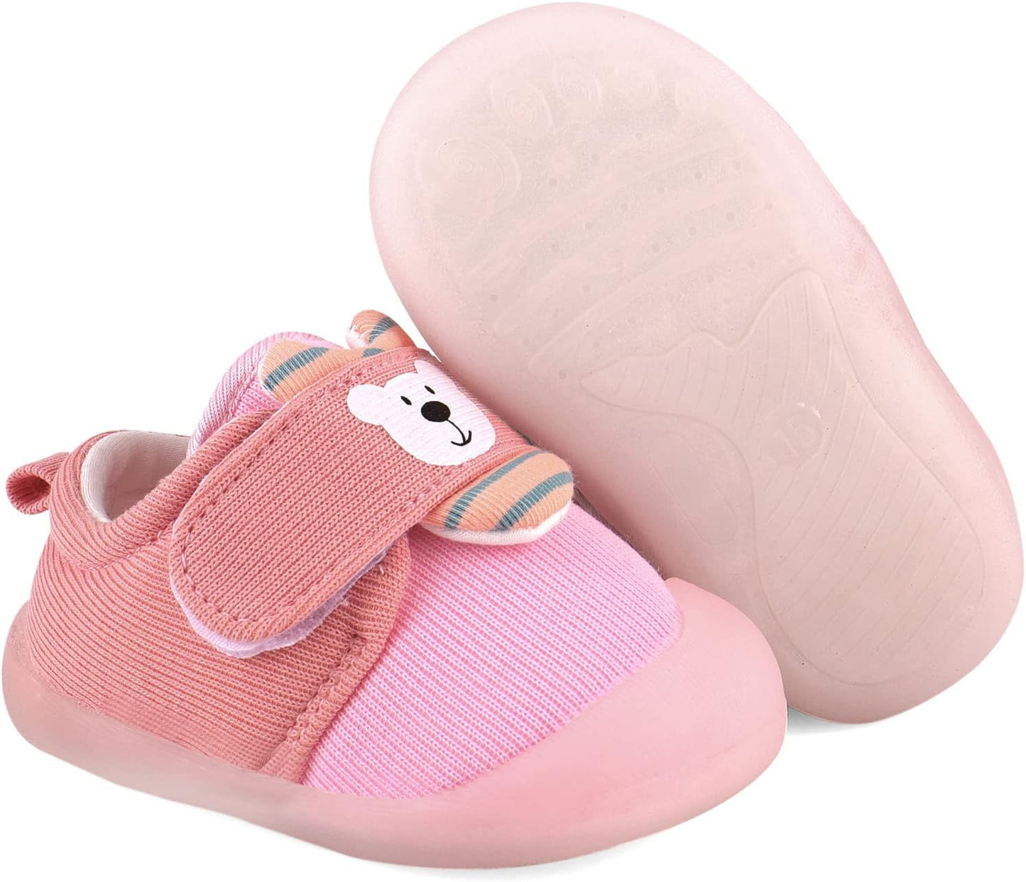 Baby Shoes Boys Girls First Walkers Cute Animals Toddler Sneakers Prewalkers Rubber Sole