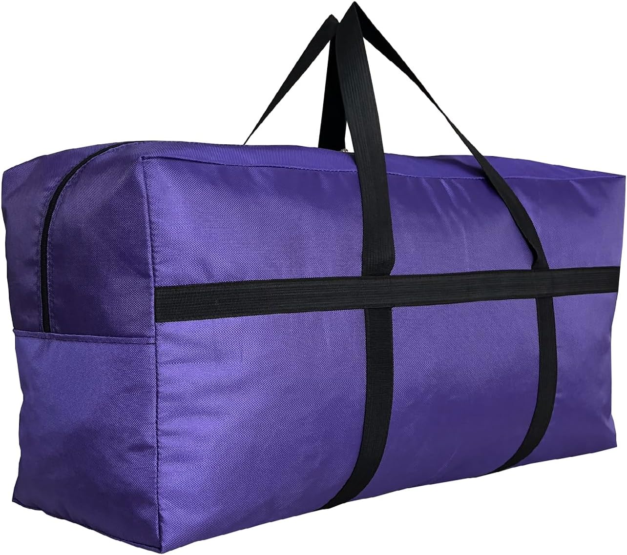 Extra Large Storage Duffle Bag with Zippers and Handles, Big Foldable Duffle Bag for Travel