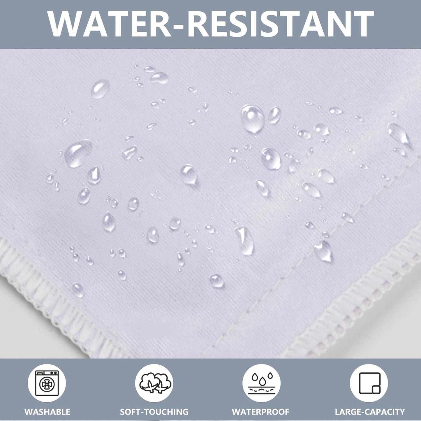 2 Pcs Large Travel Laundry Bags - Waterproof Wet Dry Bags for Gym Clothes, Swimming, Yoga (Wine+Navy)