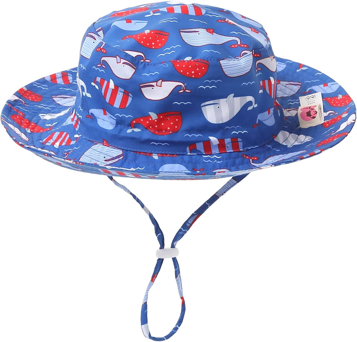 Home Prefer UPF50+ Wide Brim Sun Hat Boys Girls Sun Protection Hat Zoo Beach Swim Safari Bucket Hat for Baby Toddler Kid
