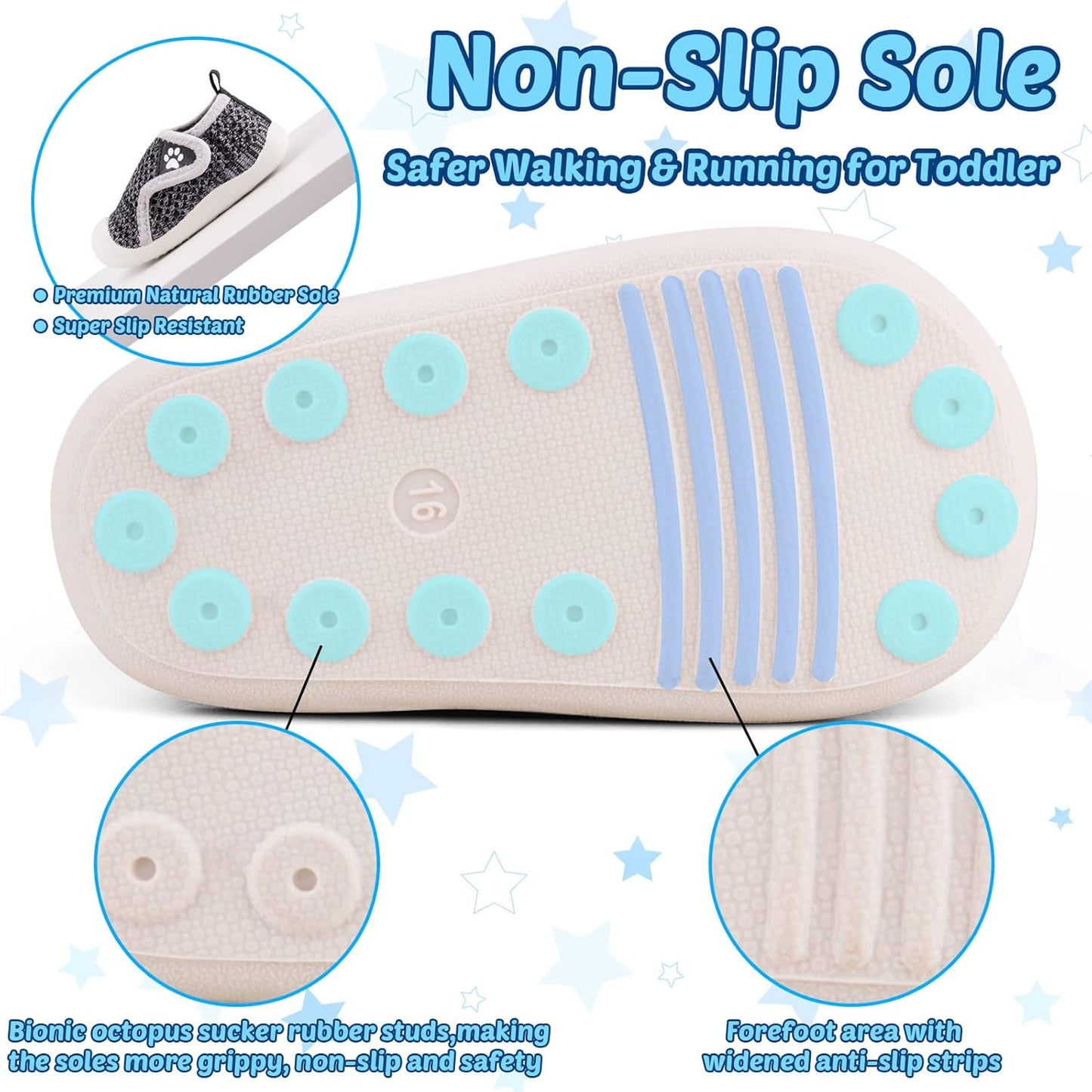 Charrost Toddler Baby Girl Boy First Walking Shoes Checkered Sneakers Sizes 3/4/5/6/7/8T. Soft, Cute,Flexible for First Walkers. Non-Slip, Slip On, Wide Toe Box Indoors Outdoors