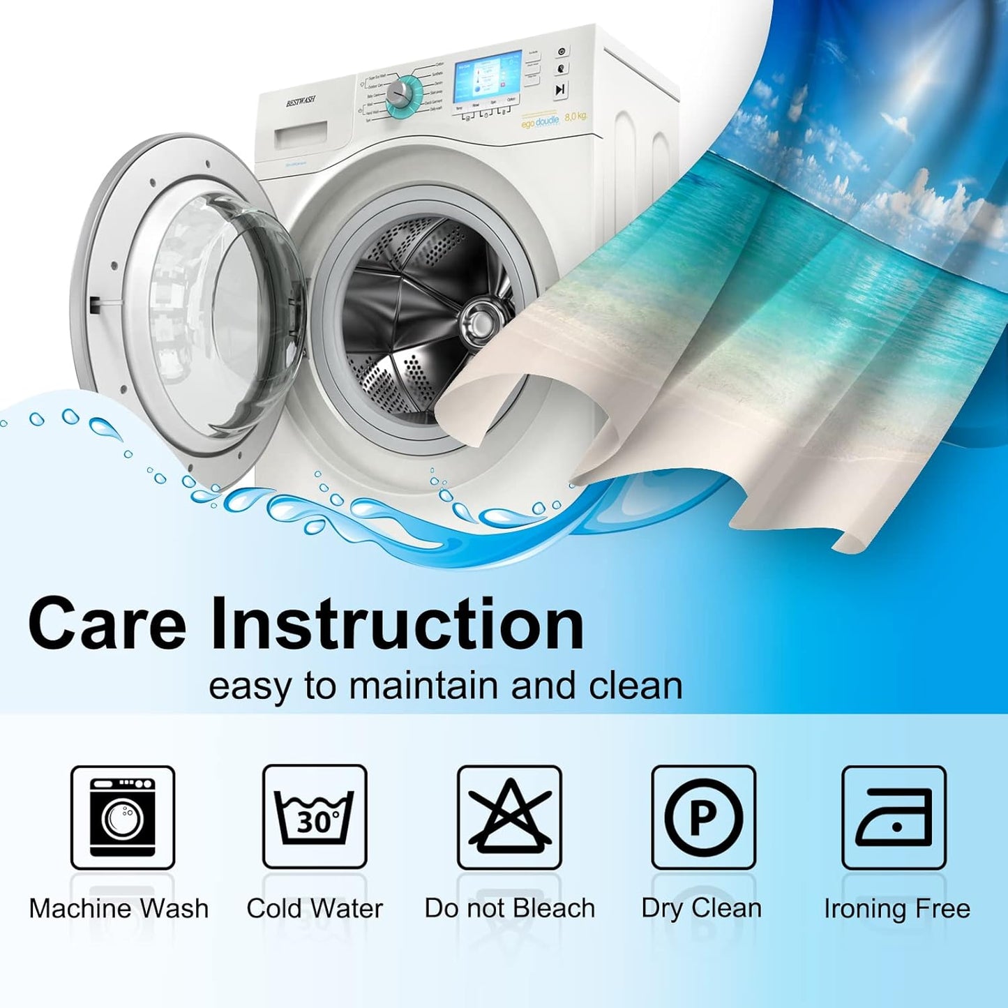 Jekeno Game Controller Blackout Curtains for Kids Boys Teens Bedroom Gamer Gaming Gamepad Decor for Home Living Room Darkening Grommet Window Drapes 2 Panel Set, 42"x63"