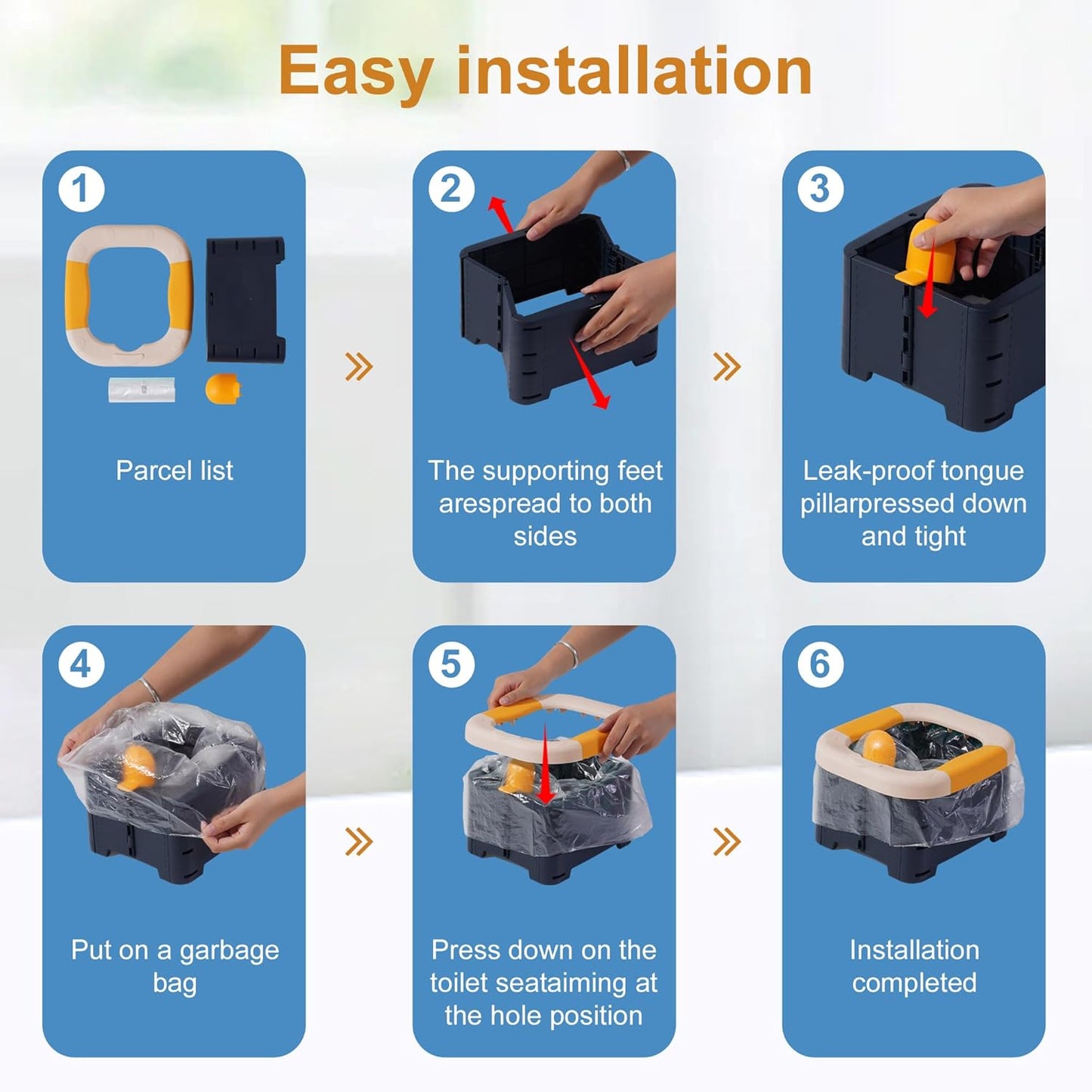 Toilet Bowls for Children Toddler Travel,Foldable Travel Potty for Boys Girls Emergency Toilets for Car,Outdoor,Camping and Indoor Seat with Storage Bag（Bean Paste Powder）