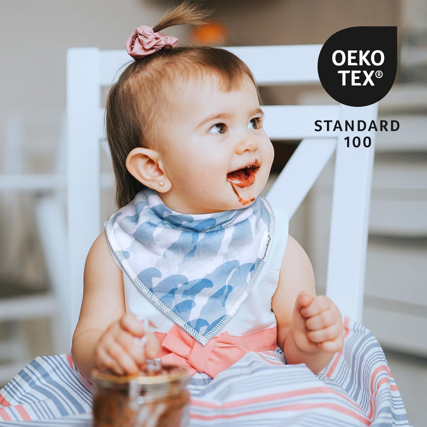 Baby Bandana Drool Bibs for Boys,Super Absorbent Triangle Baby Bibs for Drooling and Teething,100% Cotton Soft for Infant,Newborn 10Pack