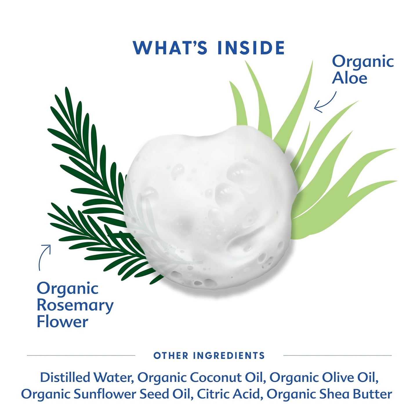 Motherlove Baby & All Soap (7.1 oz) Gentle Foaming All-Purpose Castile Soap Made with Organic Ingredients – Simply Unscented