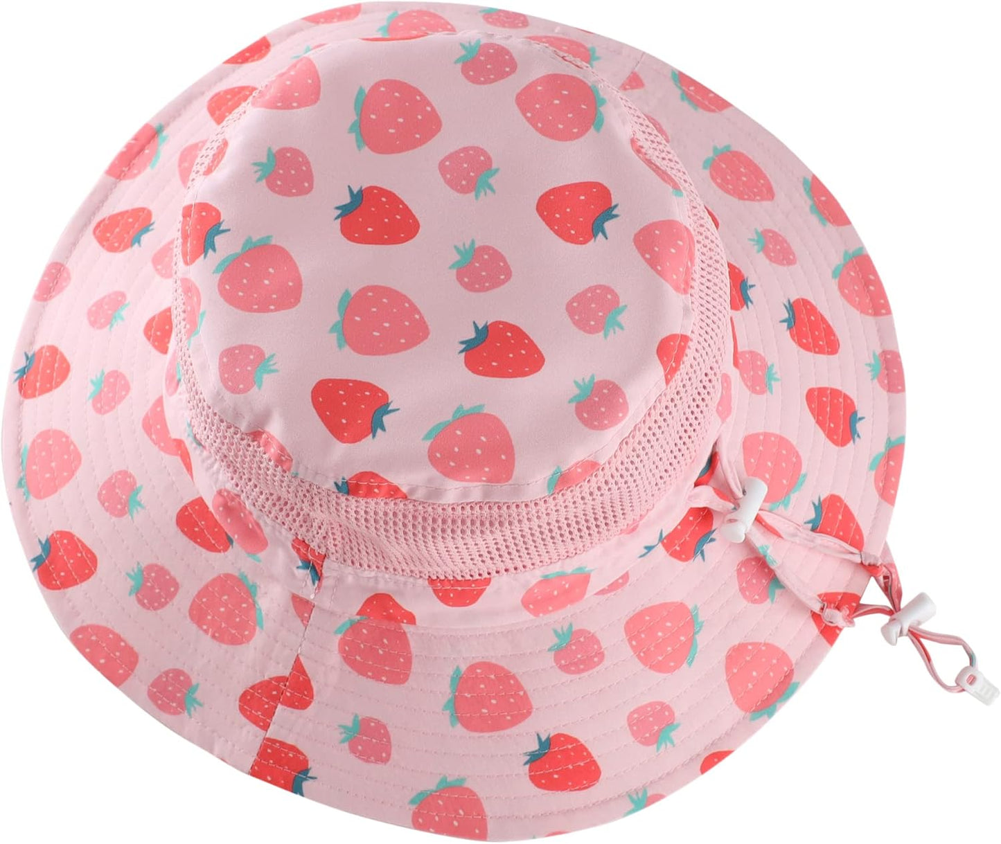 Home Prefer UPF50+ Wide Brim Sun Hat Boys Girls Sun Protection Hat Zoo Beach Swim Safari Bucket Hat for Baby Toddler Kid