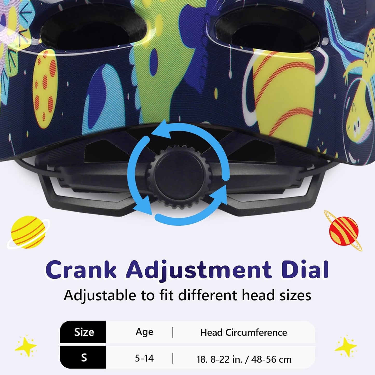 Kids/Youth Bike Helmet for Boys Girls and Teens, Adjustable and Multi-Sport for Bicycle, Kick Scooter, Skateboard, Roller/Inline Skate