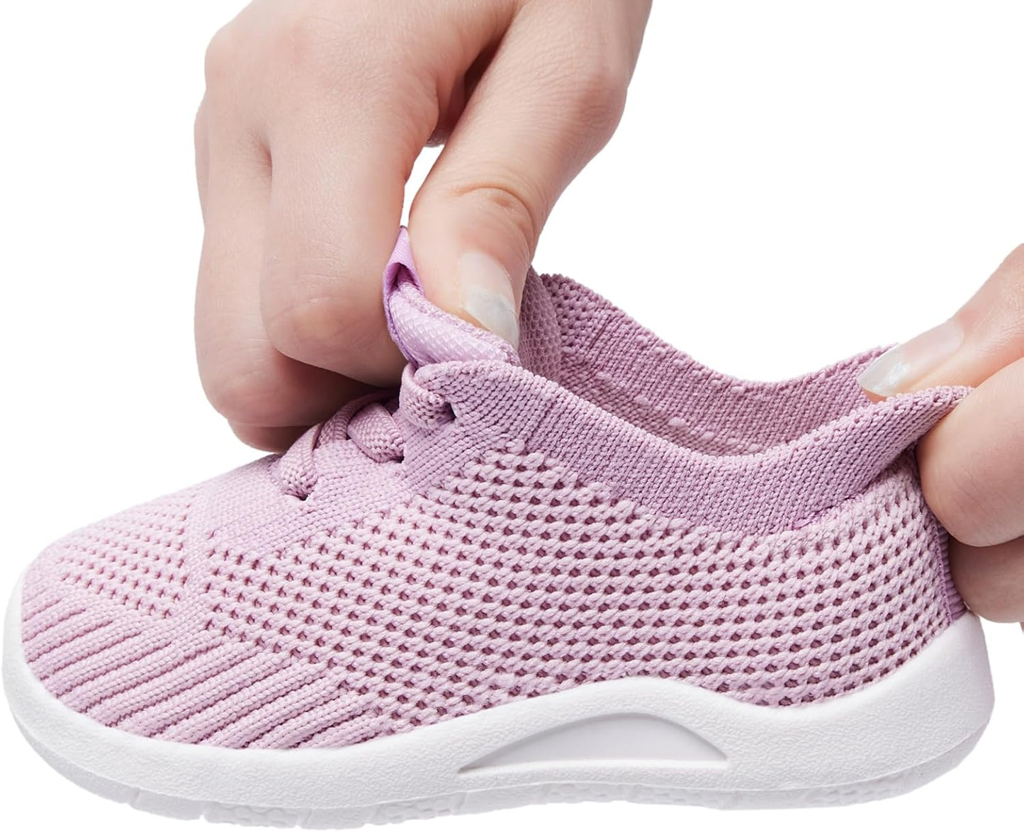 MORENDL Toddler Shoes Baby Walking Sock Shoes Infant Sneakers 0-4 Years Boy Girl Barefoot Tennis Shoe Non-Slip Brethable