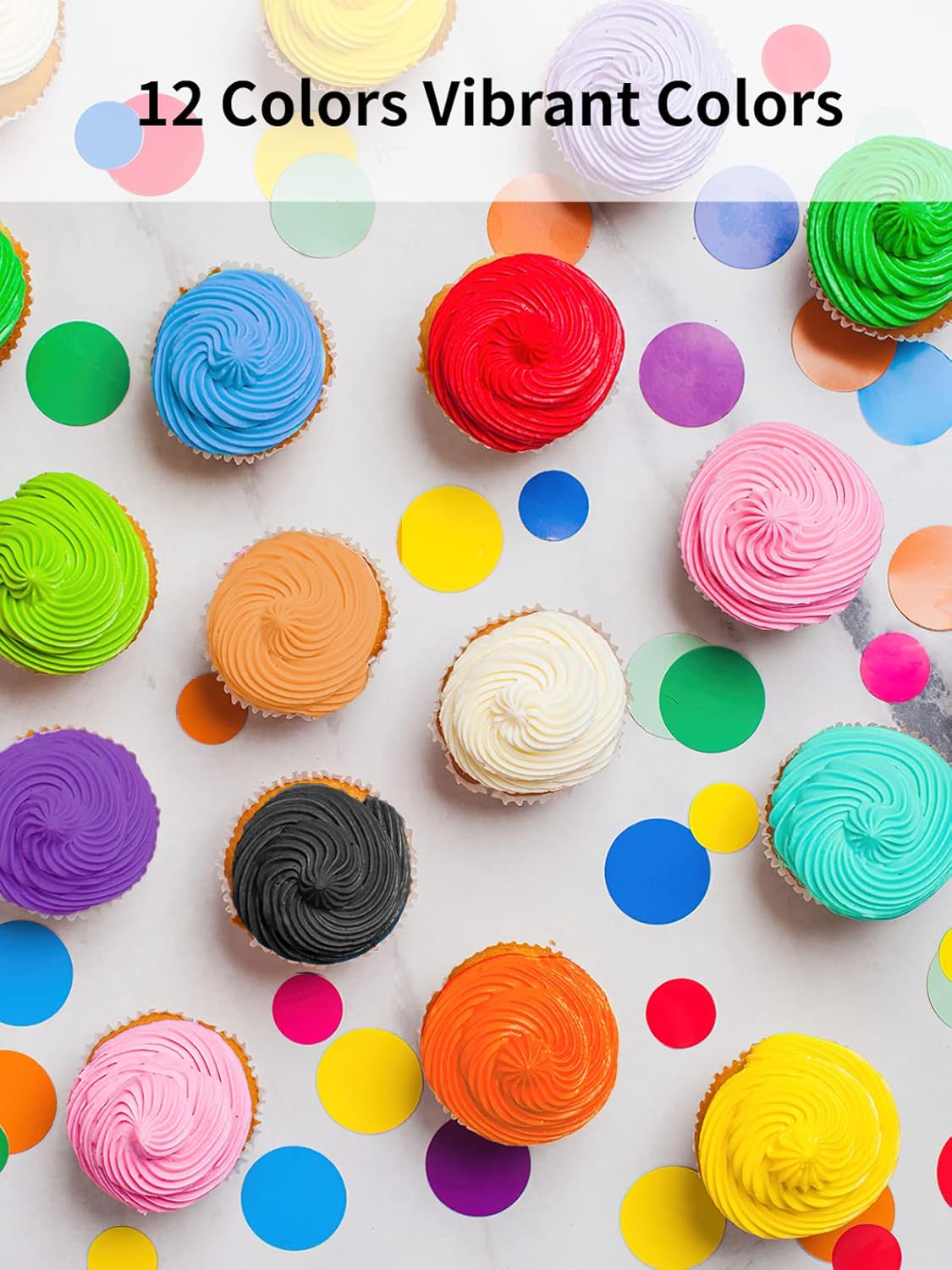 Liquid Food Coloring Set for Baking, Shanlinly Easter Egg Dye Kit 12 Color Food Grade Neon Food Dye Tasteless Liquid Icing Colors for Cake Decorating, Fondant, Frosting, Cookies, 0.35 Fl. oz/Bottles