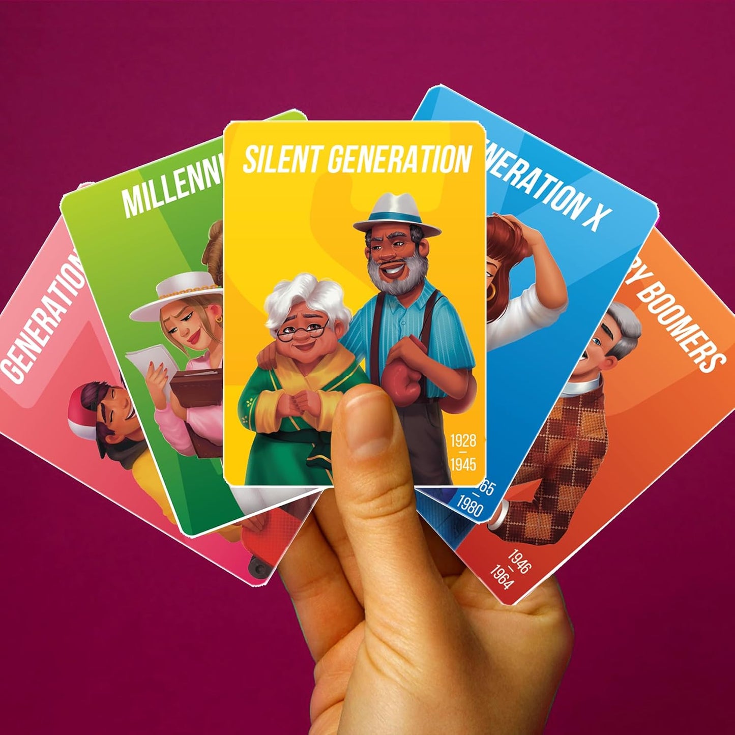 QUOKKA OK Boomer Family Generation Game Volume III - Board Game for Family Night - Trivia Card for Adults and Kids - Fun Party Millennials vs Boomers for Ages 12+