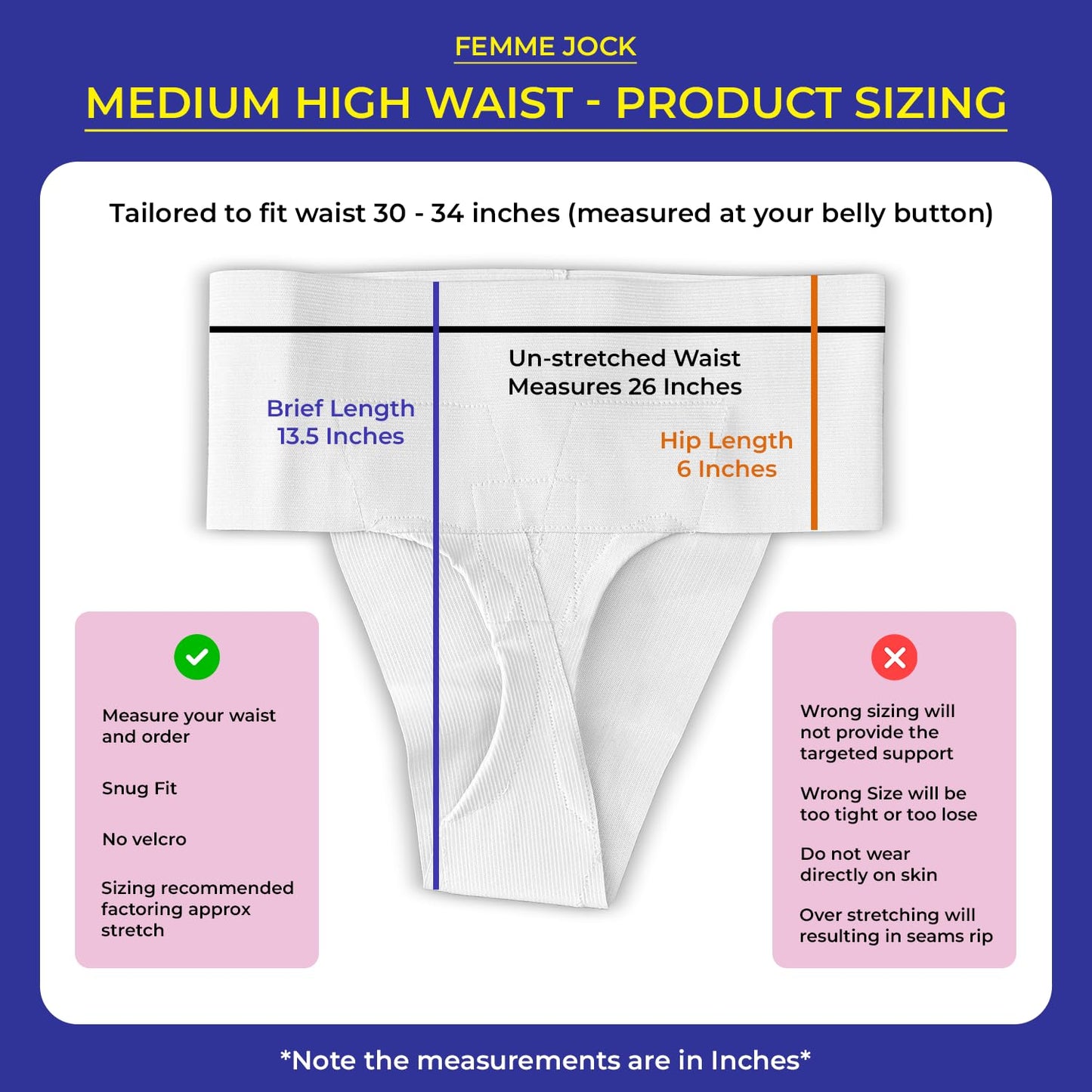 Women’s Pelvic Orthotic Support Belt ― Uterus Girdle for Prolapsed Bladder | Vulvar Varicosities | Postpartum Recovery | Dysfunction Pain Relief - High Waist (White - Medium)