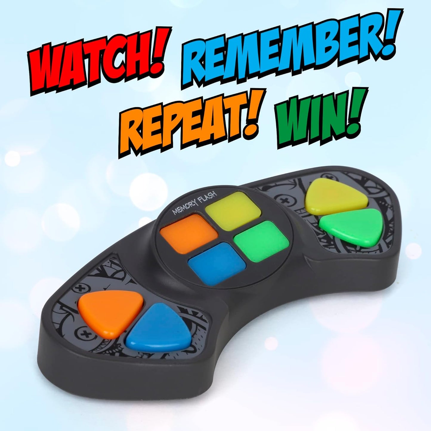 Point Games Handheld Memory Game, Kids Electronic Games, Sequence Fun for Kids with Lights & Sounds, Brain Challenge for Boys & Girls Ages 8+