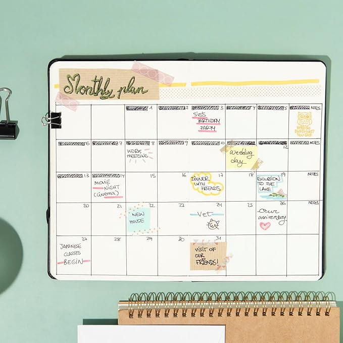 Owl Teacher Rubber Stamp, 3/5 Inch Small Mini Stamp for Scrapbooking Card Making Planner