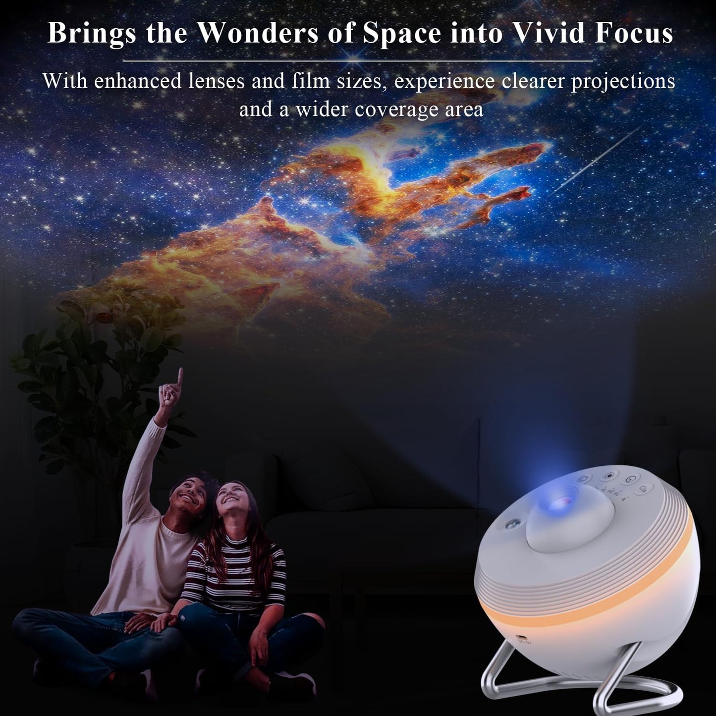 Jellyfish Projector, 13 in 1 Star Projector with Shooting Stars & 4 Varicolored Lighting Effects, Auto Timer Planetarium for Bedroom, Ocean Wave Night Light Projector for Kids Adults