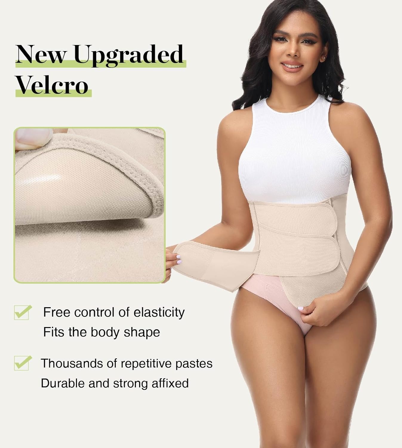 SHAPSHE Waist Trainer for Women Postpartum Recovery Wrap Waist Cincher Corset Shapewear Belly Band