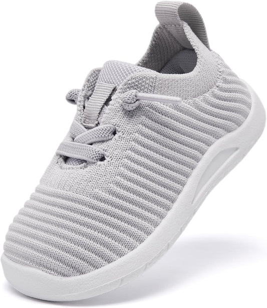 MORENDL Toddler Shoes Baby Walking Sock Shoes Infant Sneakers 0-4 Years Boy Girl Barefoot Tennis Shoe Non-Slip Brethable