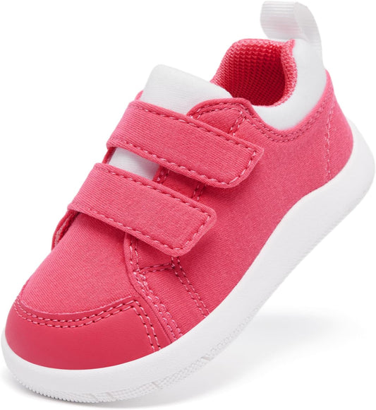 MORENDL Wide Toe Box Shoes Toddler Barefoot Shoes Baby Walking Shoe Boy Girl Non-Slip Zero Drop Minimalist Sneakers Comfort Tennis Outdoor Activities