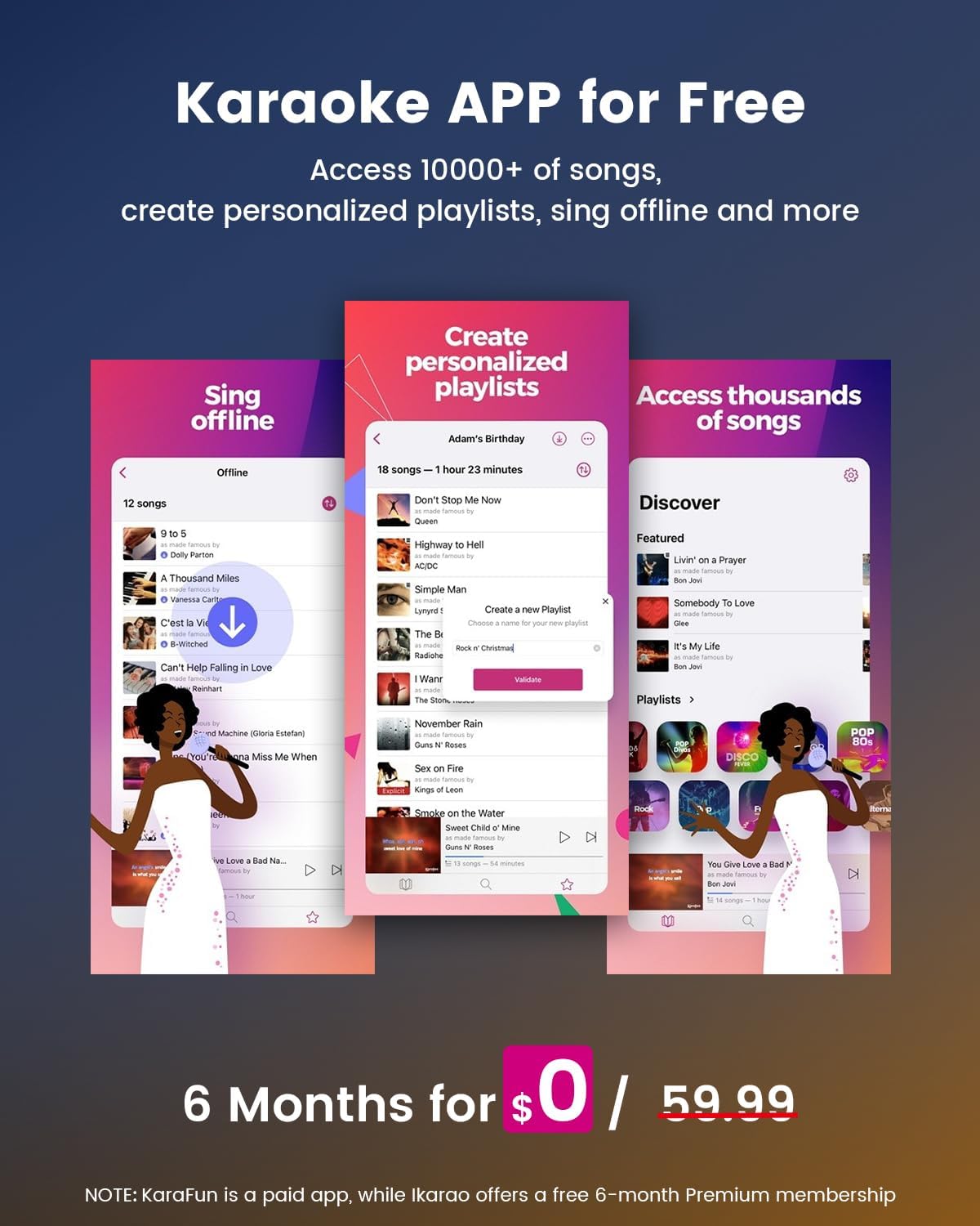 Smart Karaoke Machine for Adults - with Lyrics Display, 64GB Karaoke Tablet, 2 Wireless Mics, Professional Karaoke System, 300W Peak Power, 4 DJ Lights, Karaoke Speaker for Any Occasion