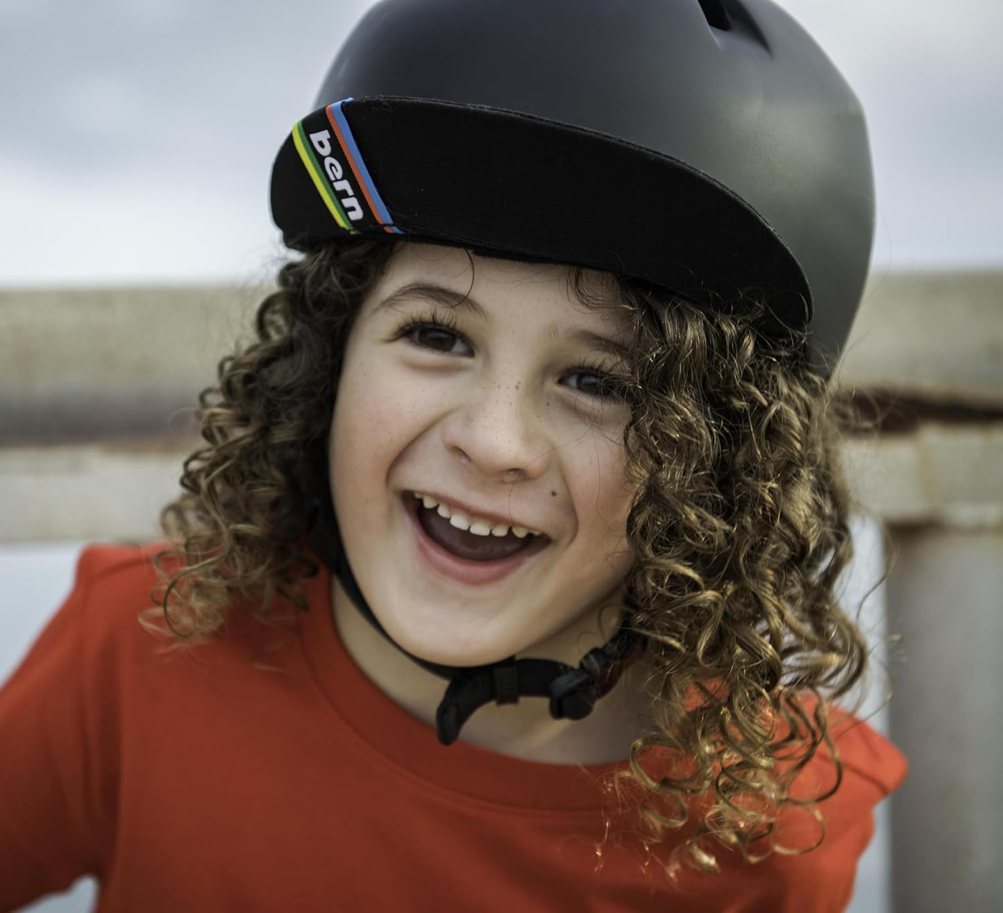 Bern Nino Bike Helmet for Kids, Ages 3-12, Flip Visor, Adjustable fit, Lightweight, CPSC Safety Certified