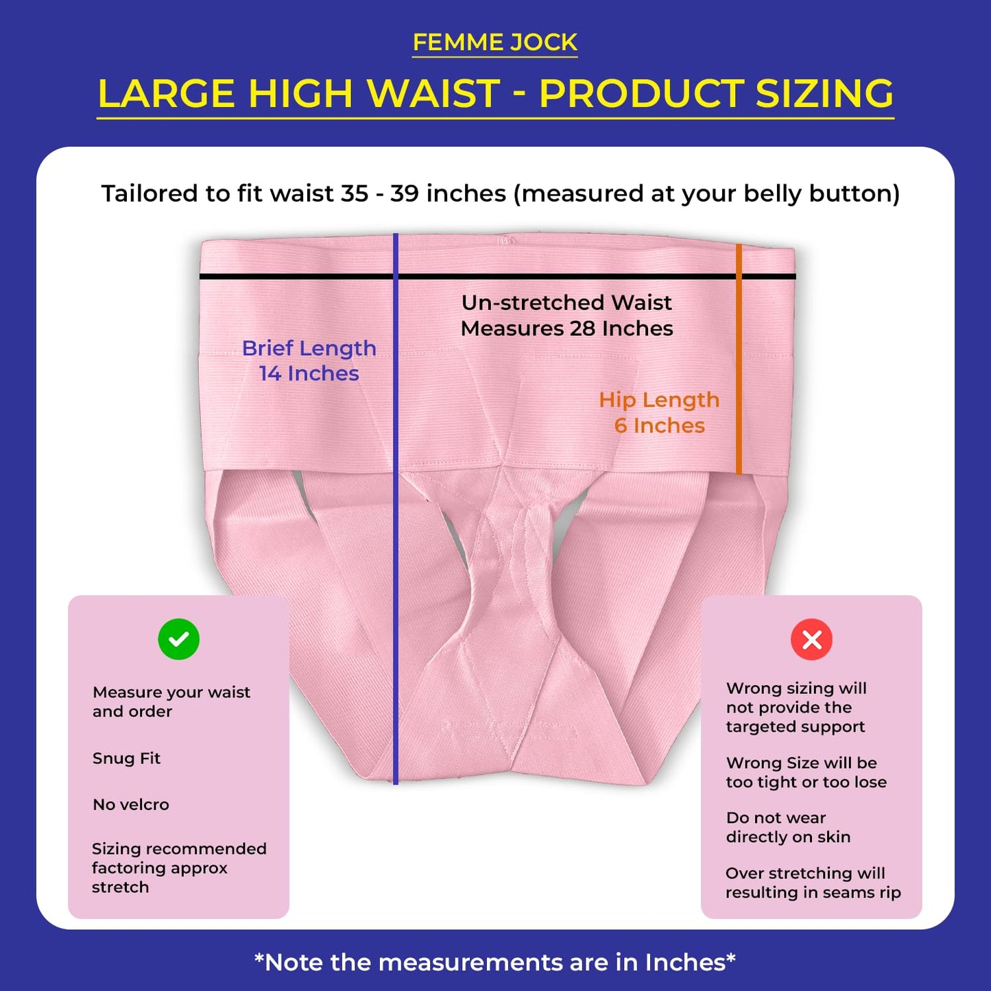 Women's Pelvic Support Belt - Uterus & Bladder Girdle | Postpartum Recovery, Pain Relief | High Waist Pink (Large)