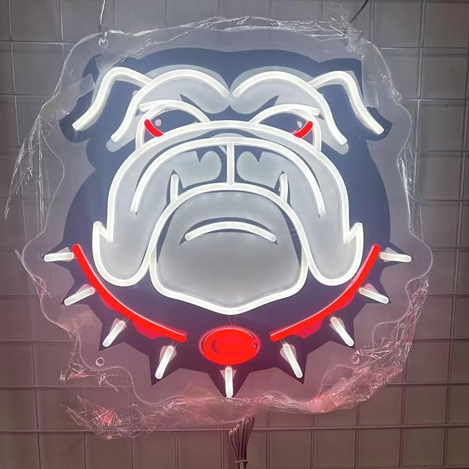 SELICOR Custom Logo Neon Sign - Personalized LED Business Logo with UV Printing, Customized LED Neon Light Up Sign for Home Bar Salon Shops Nails Beauty Company Logo Office Wall