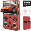 RG36 PRO Retro Handheld Game Console - Support 30000+ Classic Games,3.5-Inch Screen,3000mAh Battery,Linux OS, Portable Game Console for Travel - Birthday Gift for Teens,Boy Friends(Red)