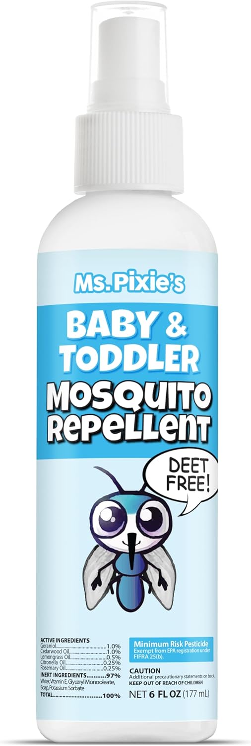 Ms. Pixie's Baby & Toddler Mosquito Repellent 3oz