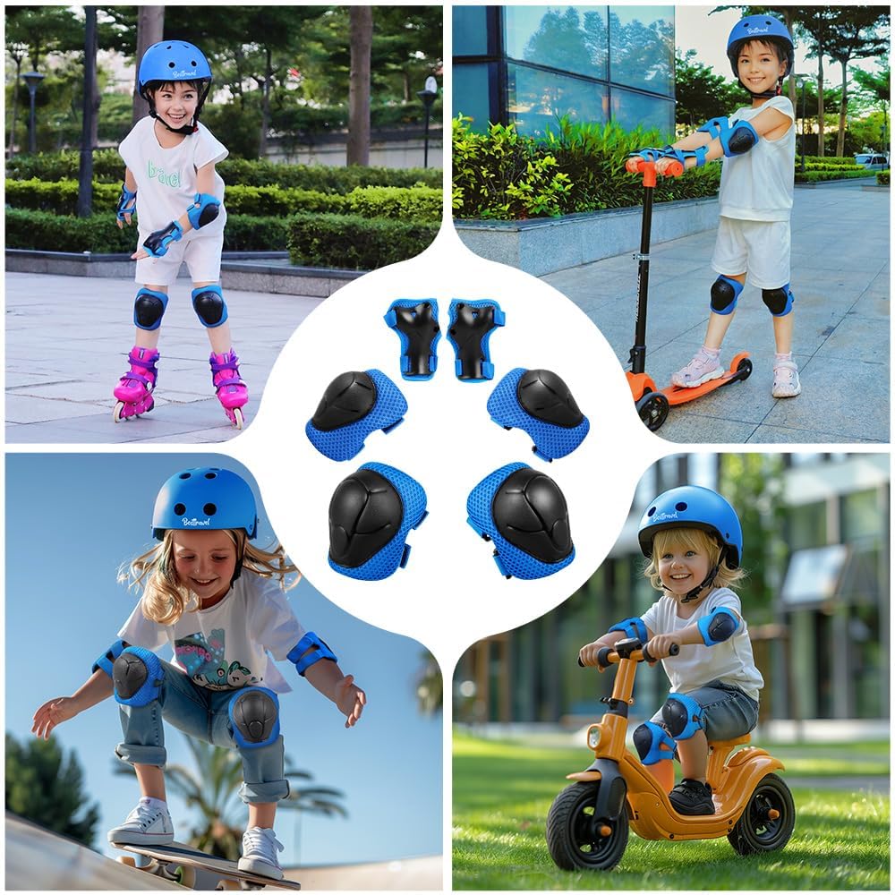 Kids Helmet, Toddler Adjustable Kids Ages 3-8 Years Old Boys Girls Multi-Sports Safety