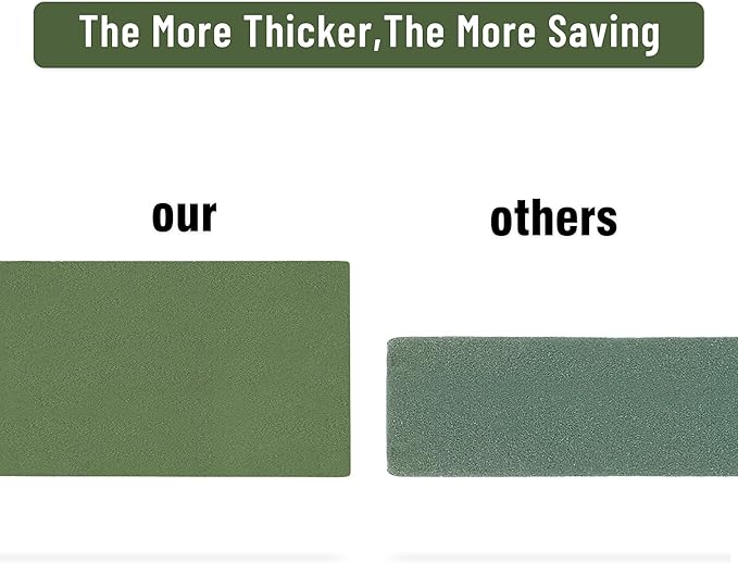 Max Shape Floral Foam Blocks Large 9 Inch,Pack 2 of Wet Floral Foam Bricks,Flower Foam for Artificial Flowers and Wedding Holiday Decorations (2)