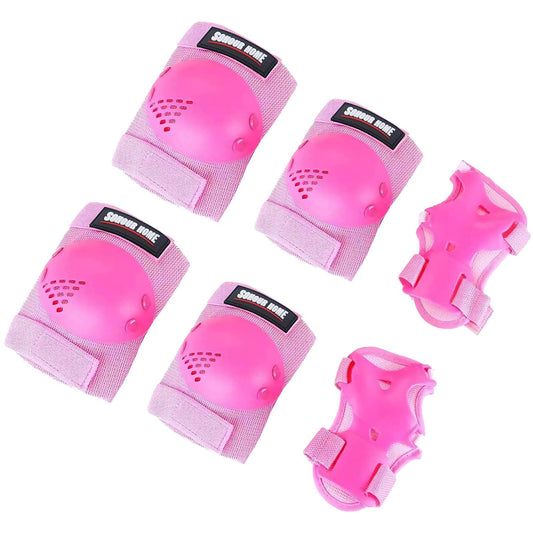 Youth/Kids Knee Pads Elbow Pads Wrist Guards Protective Gear Set for 3-15 Years Child Roller Skates, Skateboard, Cycling, Inline Skating, BMX Bike, Balance Bike, Scooter Riding and Other Outdoor Sports